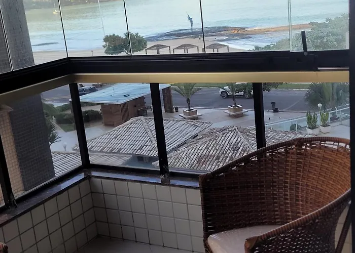 Apartamento Familiar Com Vista Para O Mar Em Guarapari Praia Do Morro, Frente Ao Marlim!!!