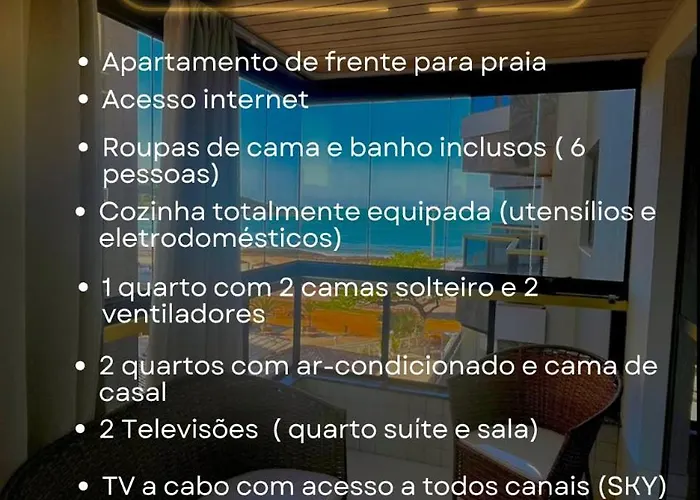 Apartamento Familiar Com Vista Para O Mar Em Guarapari Praia Do Morro, Frente Ao Marlim!!!